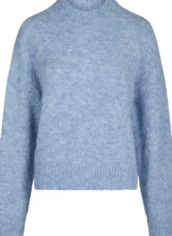Paulina Fluffy Knit Blouse