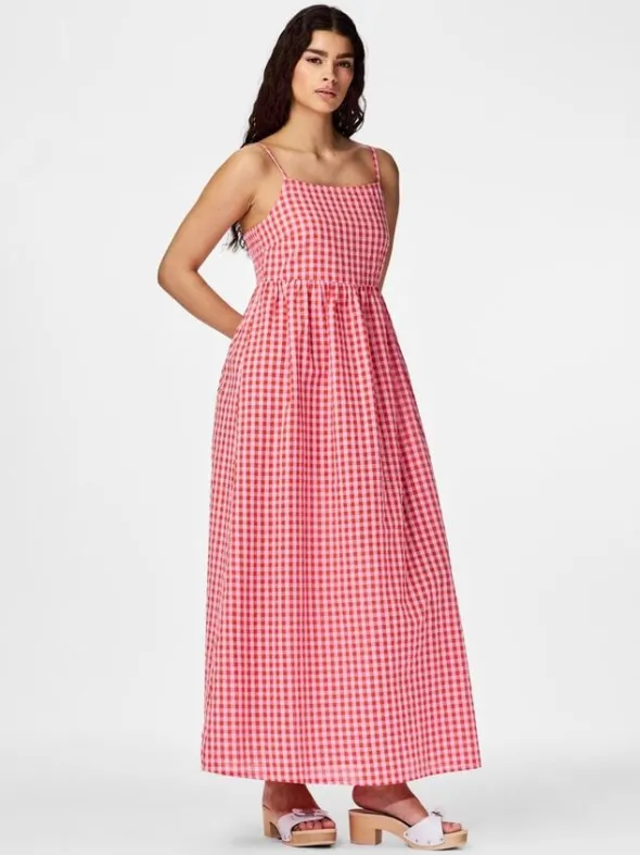 PCLILIANE SL ANKLE DRESS WVN