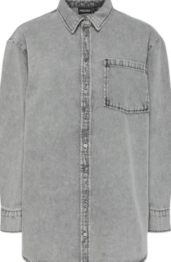 PCMAISIE LS DENIM SHIRT NOOS BC