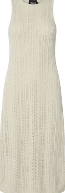 PCNUKA SL KNIT MIDI DRESS NOOS BC