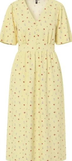 PCTALA SS MIDI DRESS WVN NOOS BC