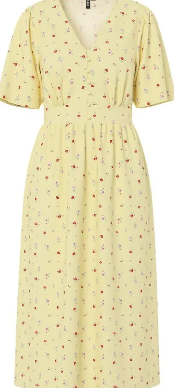 PCTALA SS MIDI DRESS WVN NOOS BC