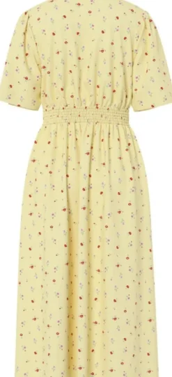 PCTALA SS MIDI DRESS WVN NOOS BC