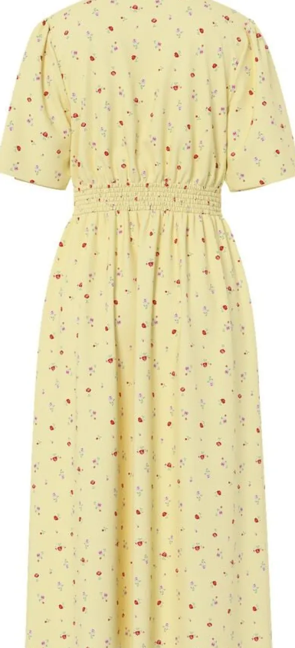 PCTALA SS MIDI DRESS WVN NOOS BC