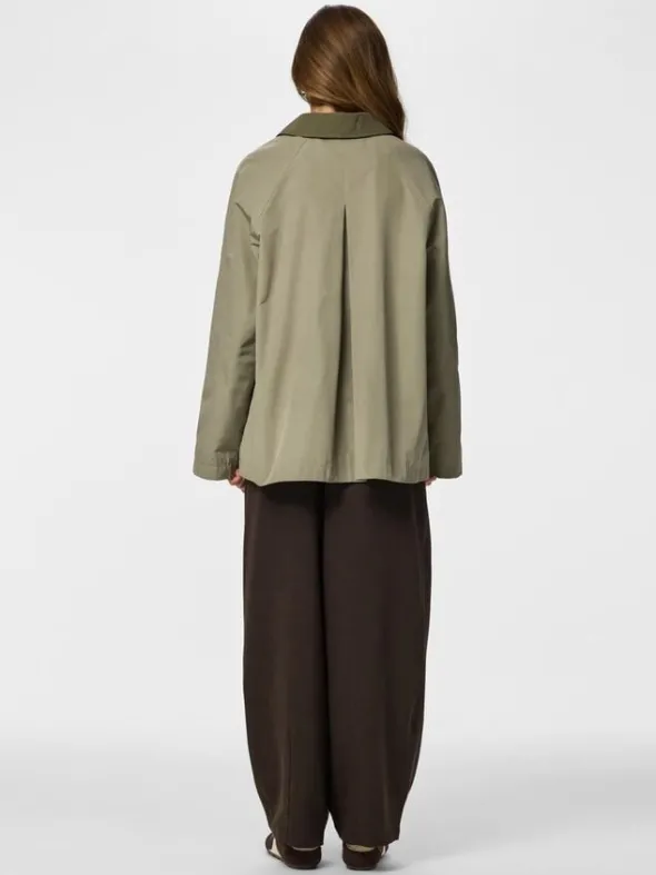 PCVILMA LS A-SHAPE TRENCHCOAT CP BC