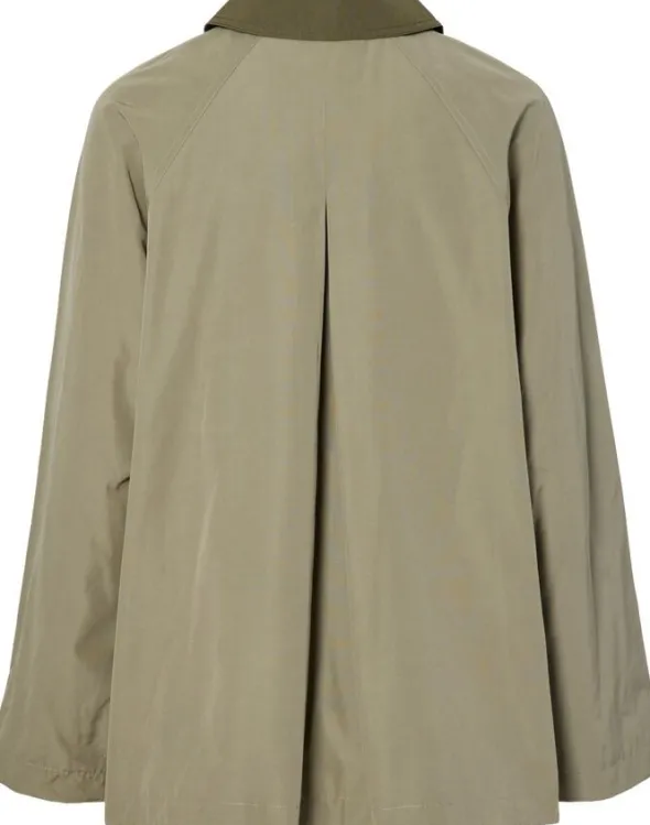 PCVILMA LS A-SHAPE TRENCHCOAT CP BC