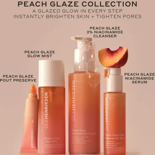 Peach Glaze Niacinamide Cleanser Mini