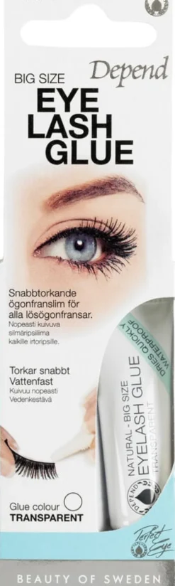 PE Eyelash glue natural -big size N