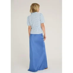 Peony wrap blouse