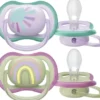 Philips Avent ultra air sut - Pakke med 2 - 0-6m girl