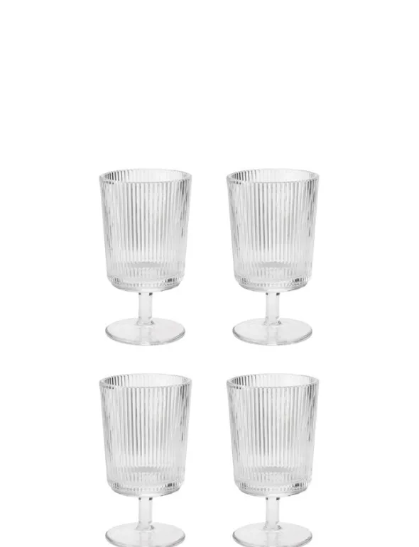 Pilastro vinglas 0.18 l. 4 Stk clear