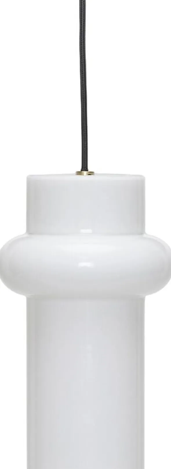 Pilule Pendant Up Shiny White