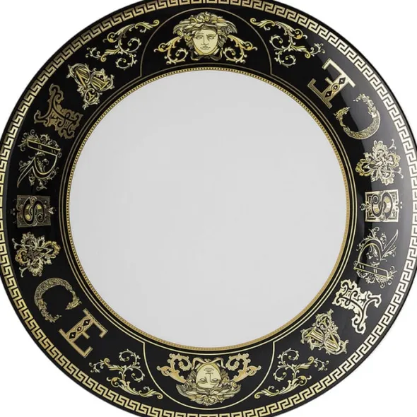Plate 21cm, Virtus Gala Black, Versace