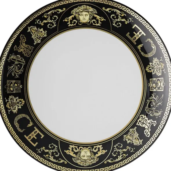 Plate 21cm, Virtus Gala Black, Versace