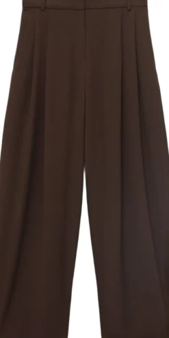 Pleat detail trousers