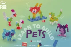 Plus Plus learn to bild Pet Animals
