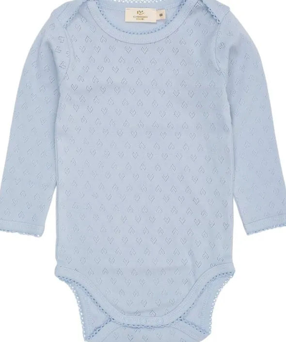 POINTELLE HEART LAPNECK BODY LS