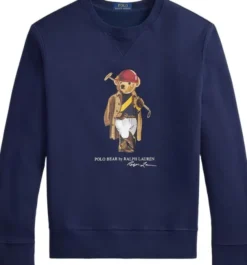 Polo Bear Fleece Sweatshirt