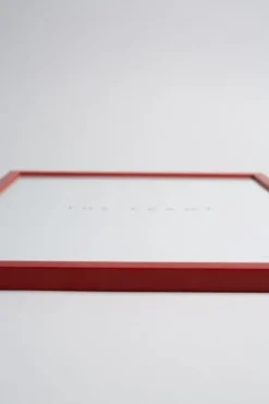 Poster&Frame - Red wood 50x70cm
