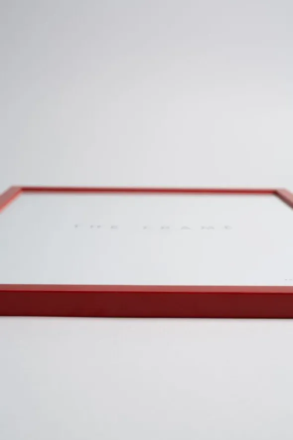 Poster&Frame - Red wood 50x70cm