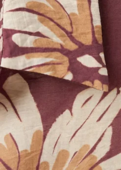 Printed lyocell shirt