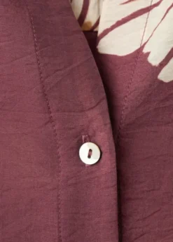 Printed lyocell shirt