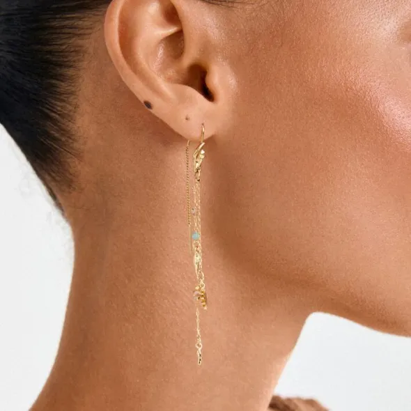 PRISM earrings gold-plated