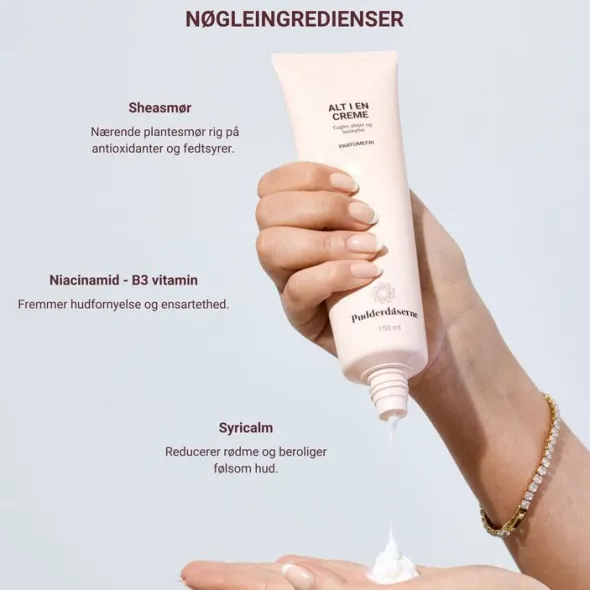 Pudderdåserne Alt i en creme