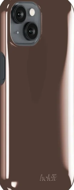 Puffy Case iPhone 16e/15/14/13 Chocolate