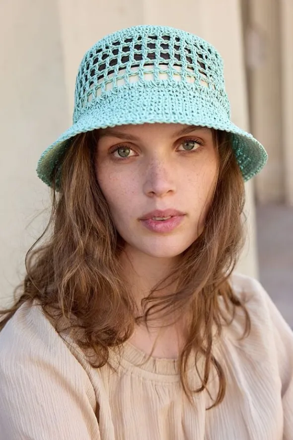 RAFFIA Bucket Hat