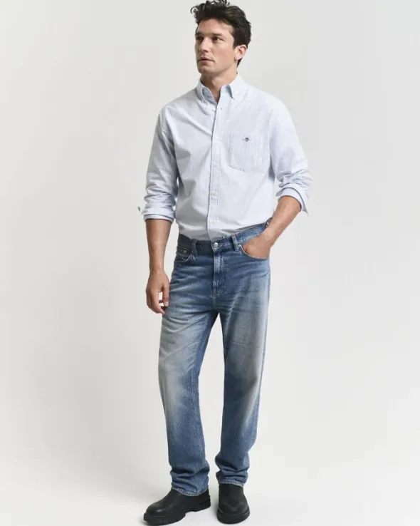 REG CLASSIC OXFORD STRIPE SHIRT