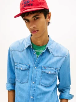 Regular Fit Western Denim Shirt