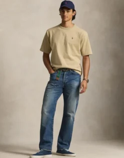 Relaxed Fit Jersey Crewneck T-Shirt