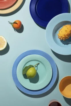 Rhombe Color Frokosttallerken Ø23 cm mørk blå