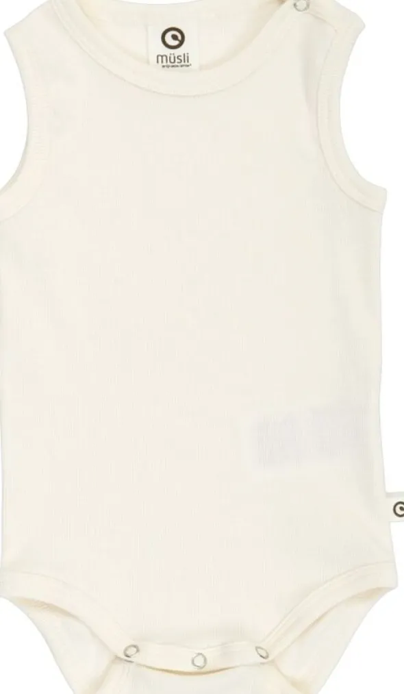 Rib sleeveless body
