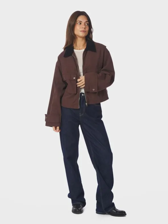 Rivera Canvas Boxy Jacket