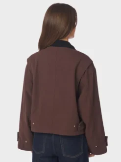 Rivera Canvas Boxy Jacket