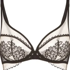 ROMANCE Plunging underwired bra