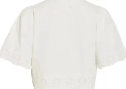ROUAMORY 2/4 V-NECK TOP