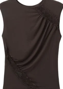 Ruched fitted top