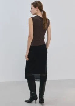 Ruched fitted top