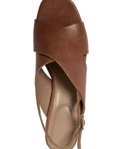 Sandal med blokhæl