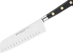 Santokukniv Ideal 18 cm Stål/Svart
