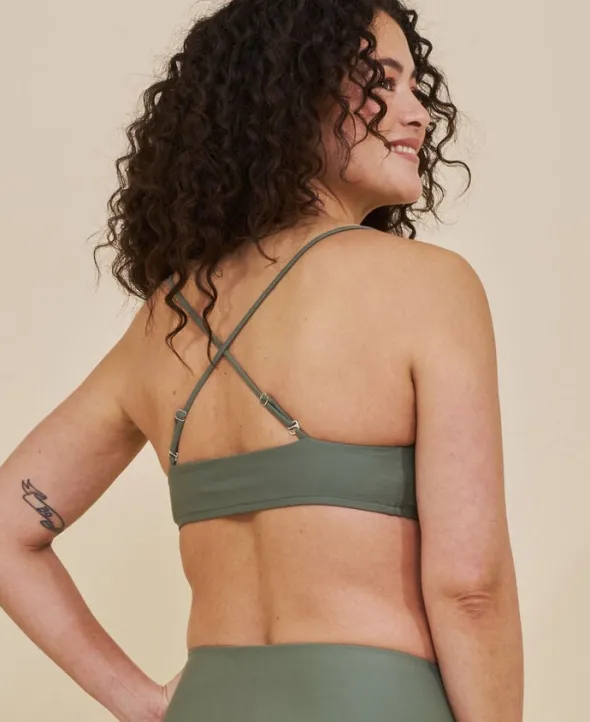 Sanur bandeau bikini topp