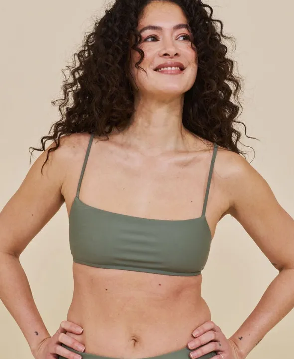 Sanur bandeau bikini topp