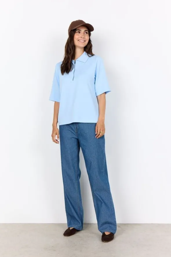 SC-BANU 290 Bluse Lyseblå