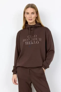 SC-BANU 278 Sweatshirt Mørk brun