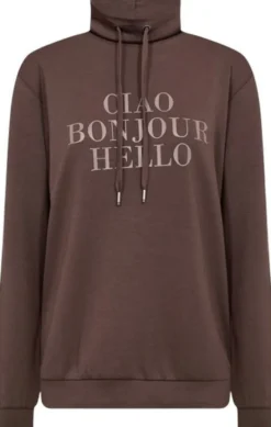 SC-BANU 278 Sweatshirt Mørk brun