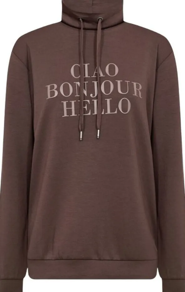 SC-BANU 278 Sweatshirt Mørk brun