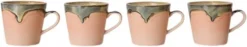 70s ceramics cappuccino mug blossom